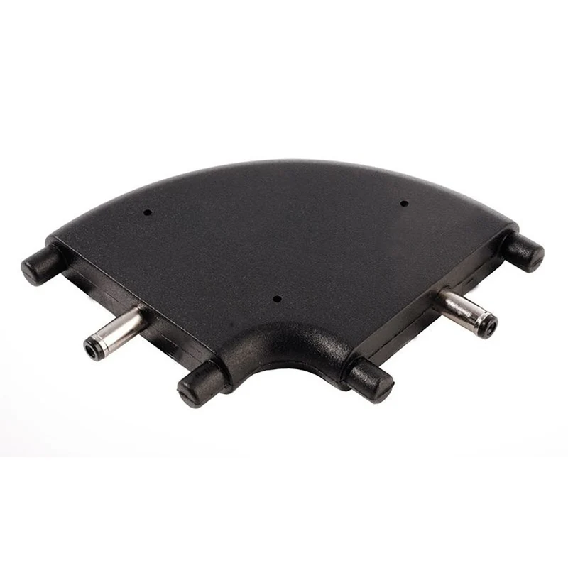 Deko-Light Winkelverbinder Mia flach, schwarz Schwarz