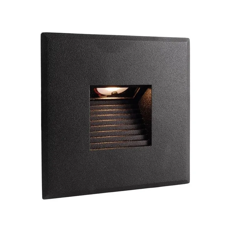 DEKOLIGHT 930132 Abdeckung schwarz eckig für Light 930132
