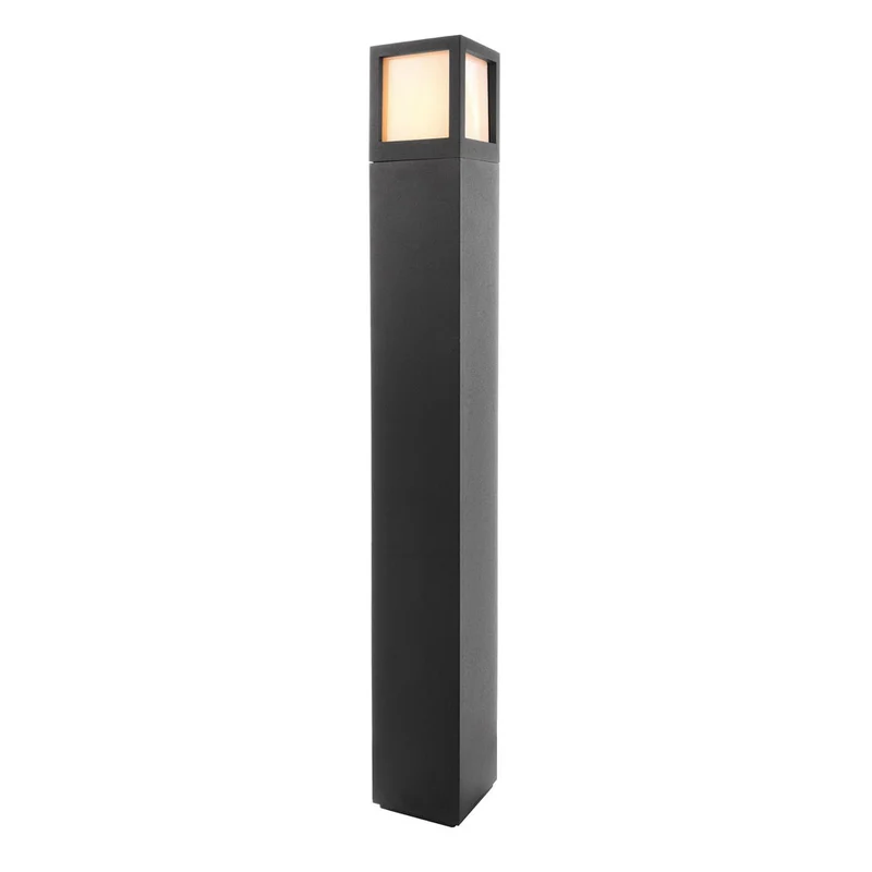 Stehleuchte Facado A Anthrazit LED Aluminium 100cm E27 Außenleuchte Garten IP54