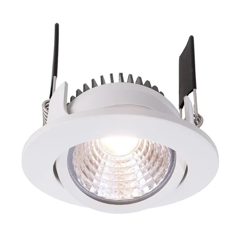 Deko-Light COB-68-350mA-4000K-rund-flach 5W weiß