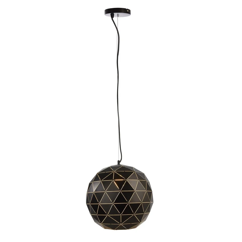 Deko-Light Asterope rund 400 schwarz matt
