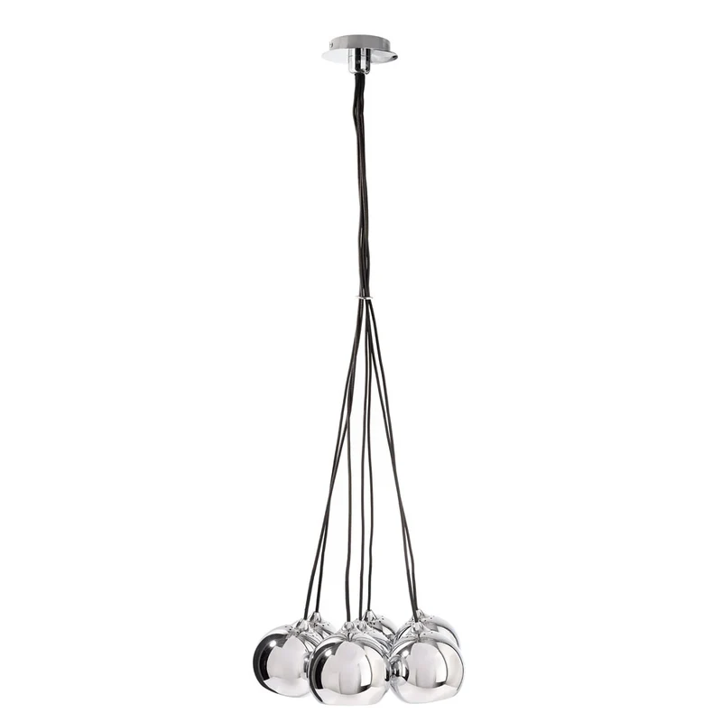 DEKOLIGHT 342100 Pendelleuchte chrom 7xGU10 max50W 342100