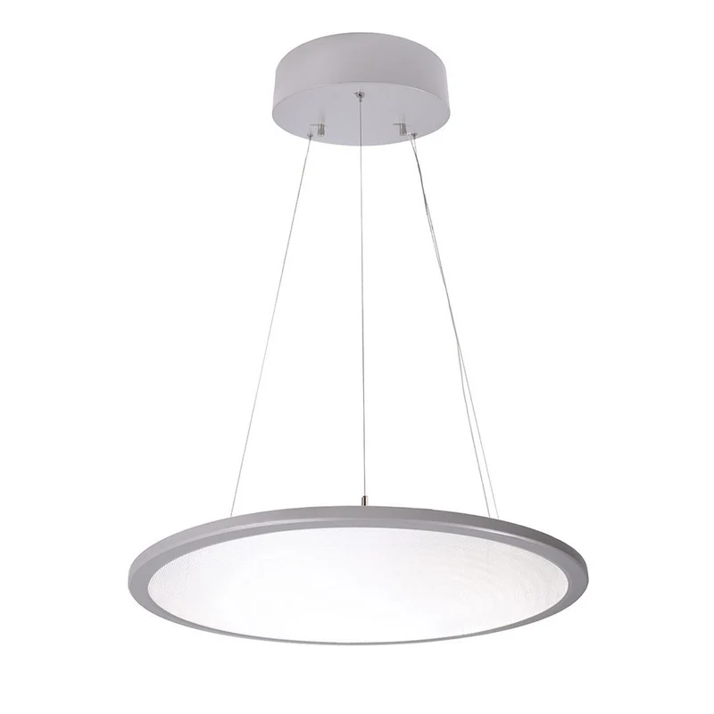 Deko-Light LED Panel transparent rund 53,7W silberfarben