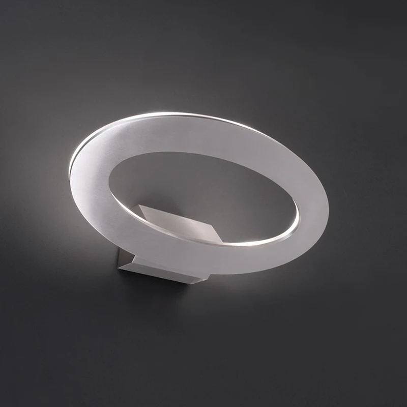 Deko-Light Oval II 7,7W Silber gebürstet