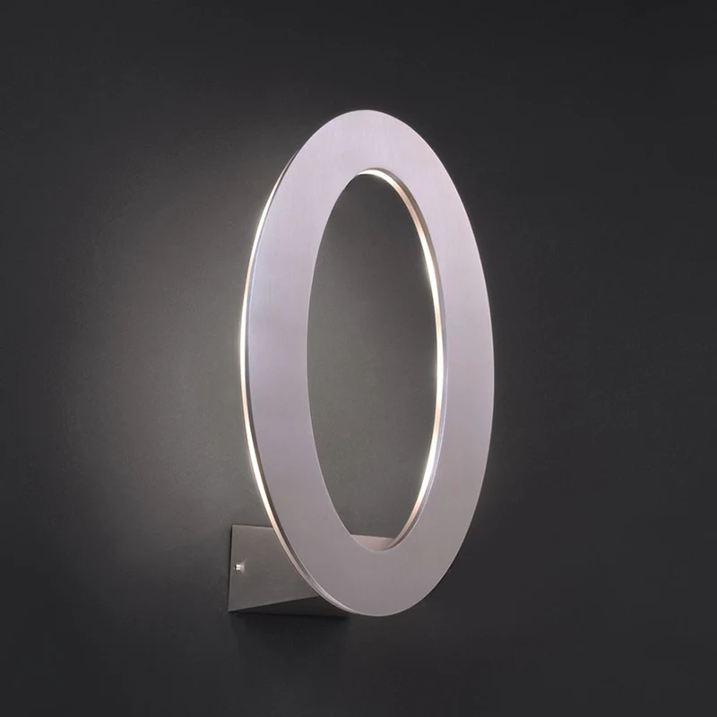 Deko-Light Oval 7,7W Silber gebürstet