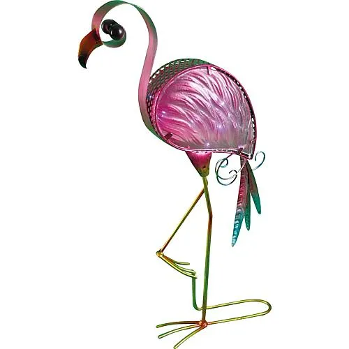 LED-Solar-Figur Flamingo SA263 pink