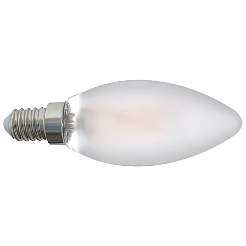 EGB Filament-DIM Kerze matt E14 5W 620lm 2700K