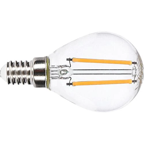 EGB Filament Tropfenl. Ra>95 klar E14 3W 250lm