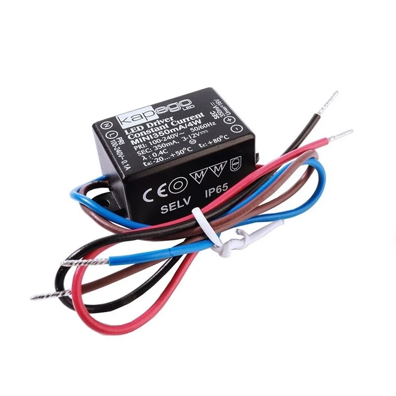 Deko-Light Netzgerät MINI350mA/4W Schwarz