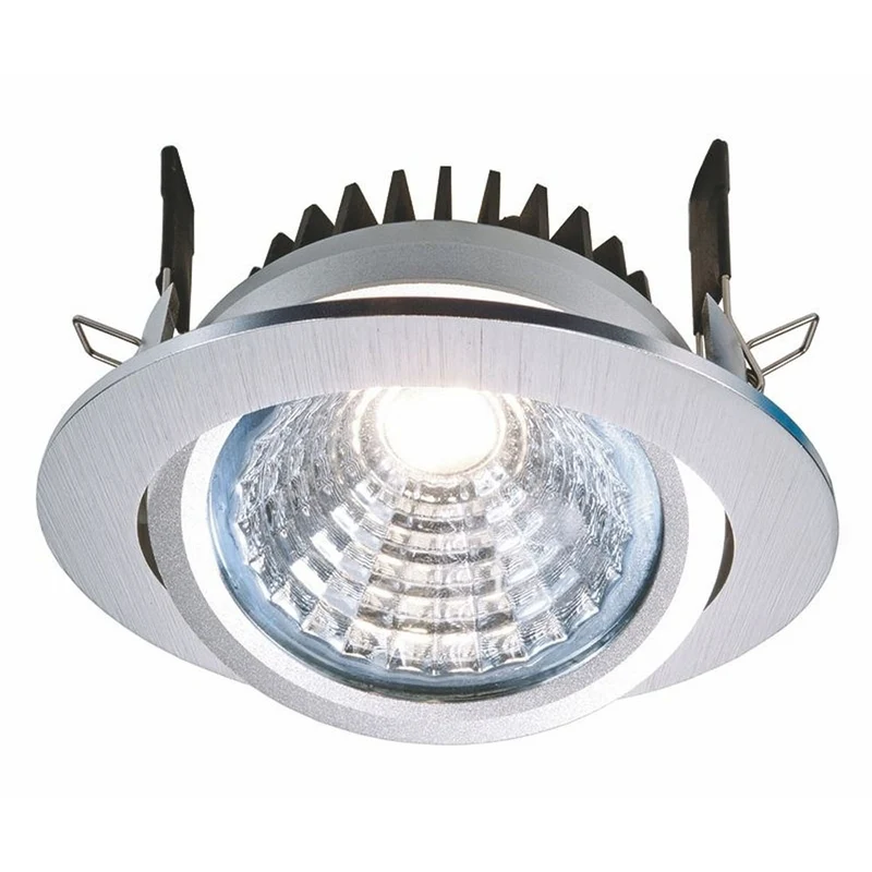 Deko-Light COB 95 10W Silber gebürstet