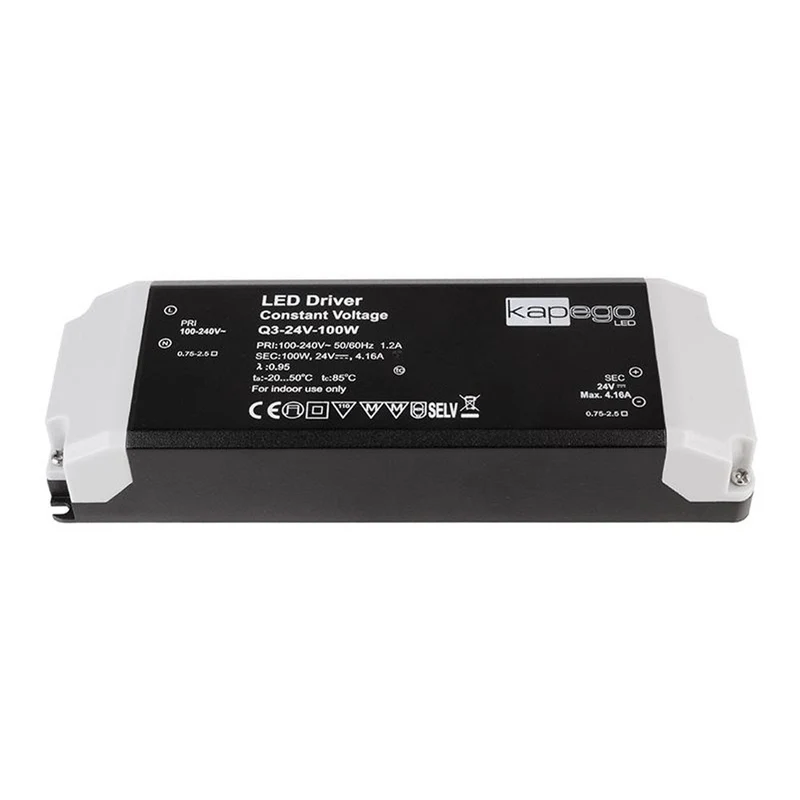Deko-Light LED-Betriebsgeraet Kapego Q3-24V-100W 4160mA sw