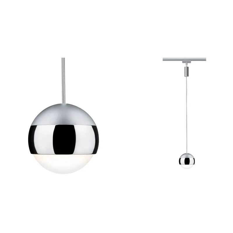 Paulmann URail System LED Pendel Capsule 1x4,5W Chrom matt 230V Metall
