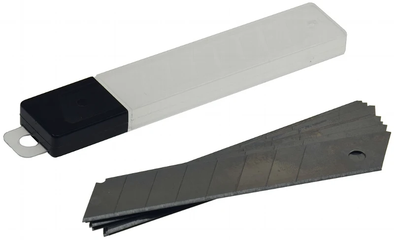 Ersatzklingen für Abbrechmesser 18mm 10er-Pack