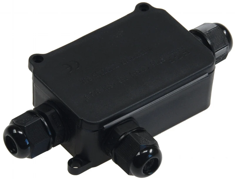 3 poliger Kabelverbinder, T-Stück, IP66 230V, wasserdicht, für z.B. Erdkabel