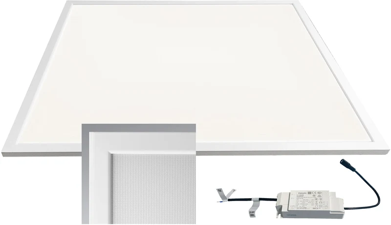 LED Licht-Panel "CTP-62 Office" neutralw 62x62cm, 4000K, 40W, 3850lm, UGR16 # Achtung! Separates Sperrgut-Paket #