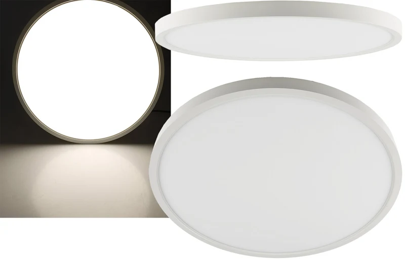 LED Deckenleuchte "Santano 36w" Ø 40cm, 36W, 2880lm, 4200K neutralweiß