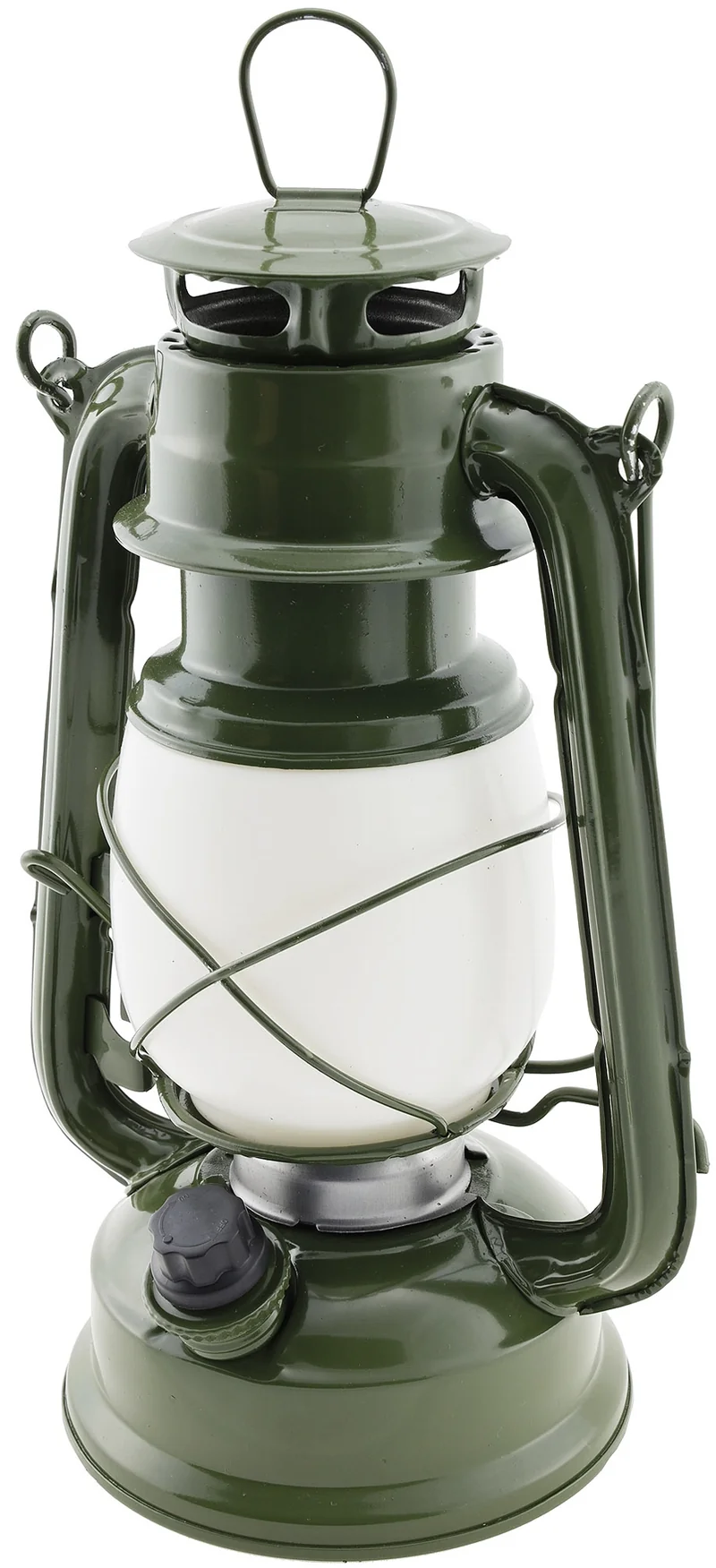 LED Camping Laterne "CT-CL Army" ØxH 12x23,5cm, 4x AA, warmweiß, dimmbar