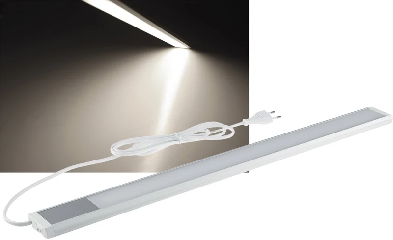LED Unterbauleuchte "Comprido 600" 230V,10W, 730lm, 60cm, 4200K neutralweiß