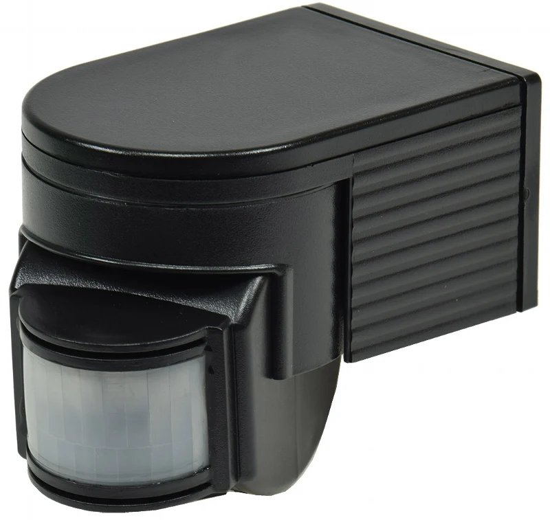 Aufputz Bewegungsmelder "CBM" 180° IP44, 1-1000W, schwarz