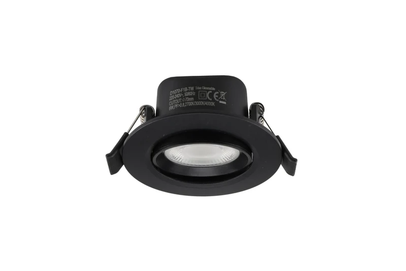 Deko-Light Surtur Tilt, 6 W, DIM, 2700/3000/4000 K, Schwarz