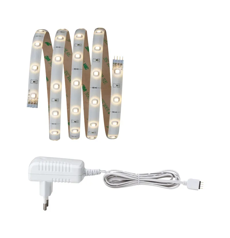 Paulmann Function YourLED Basisset 1,5m Warmweiß 4,5W 230/12V 12VA Weiß Kunststoff
