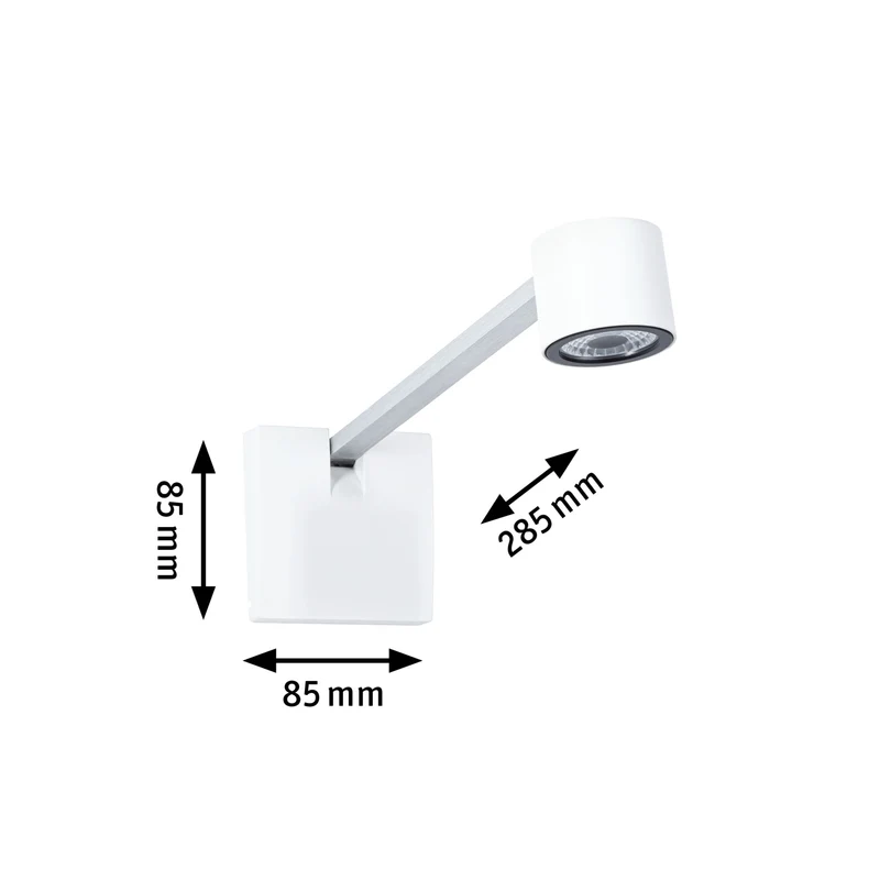 Paulmann LED Bilderleuchte Adelia 2700K 370lm 24V 4,5W dimmbar Alu gebürstet