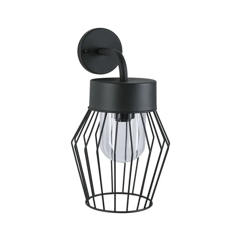 Paulmann Außenwandleuchte Lanka IP44 205x237mm max. 40W 230V Anthrazit Aluminium