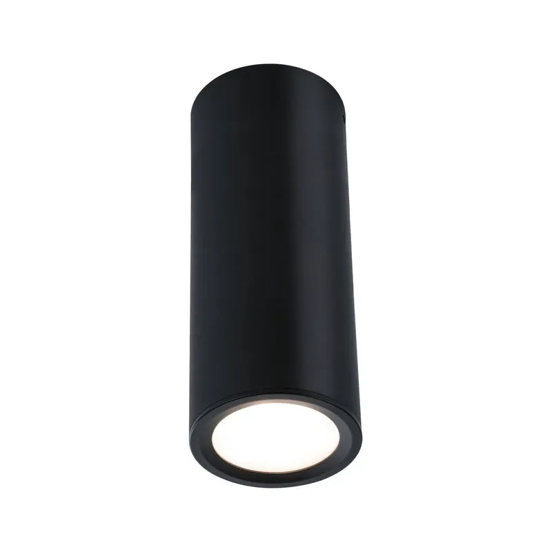 Paulmann LED Deckenleuchte Barrel 3-Step-Dim 2700K 470lm 230V 6W dimmbar Schwarz matt