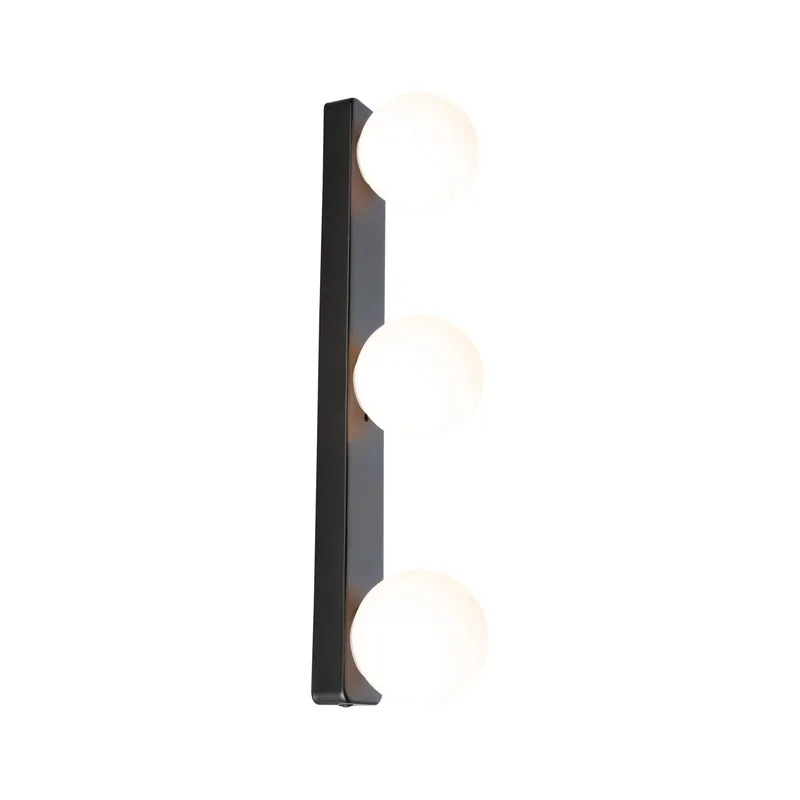 Paulmann Deckenleuchte Gove IP44 G9 230V max. 3x20W dimmbar Schwarz matt,Satin
