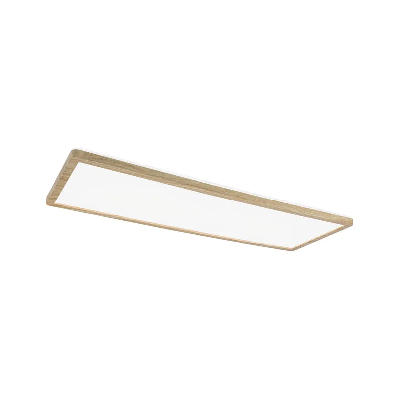 Paulmann LED Panel Atria Shine Backlight IP44 eckig 580x200mm 4000K Holzoptik