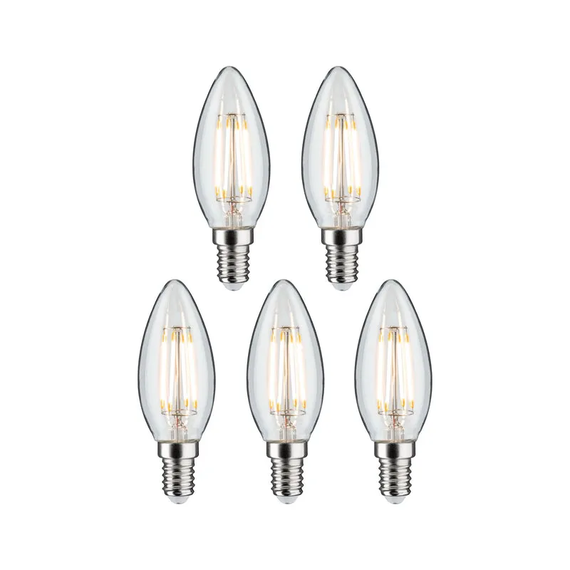 Paulmann Filament 230V LED Kerze 5x470lm 5x4,8W 2700K Klar
