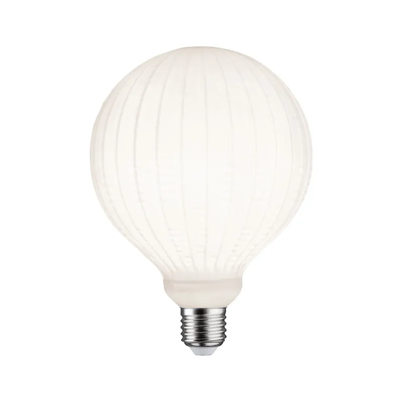 Paulmann White Lampion Filament 230V LED Globe E27 230V 400lm 4,3W 3000K dimmbar Weiß