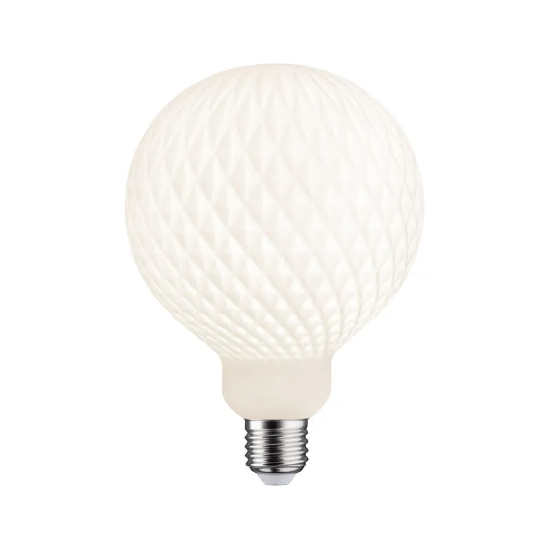 Paulmann White Lampion Filament 230V LED Globe E27 230V 400lm 4,3W 3000K dimmbar Weiß