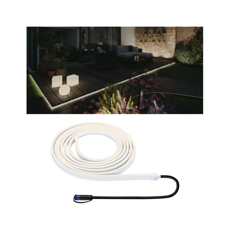 Paulmann Plug & Shine LED Stripe Smooth Einzelstripe IP68 3000K 26W Schwarz