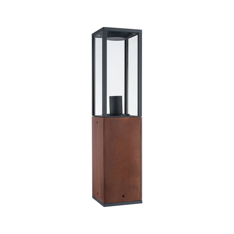 Paulmann Lichtobjekt Timba IP44 eckig 600mm max. 60W 230V Holz E27 Holz