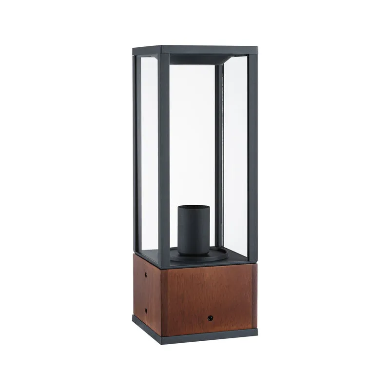 Paulmann Lichtobjekt Timba IP44 eckig 400mm max. 60W 230V Holz E27 Holz