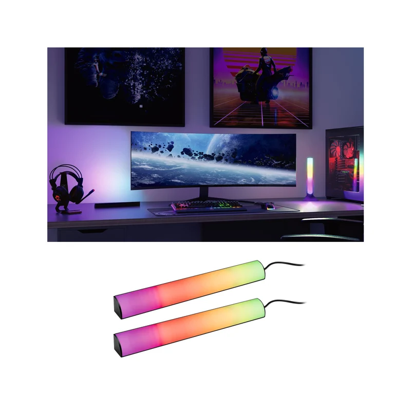 Paulmann EntertainLED Lightbar Dynamic RGB 30x30mm 2x0,6W 2x24lm RGB