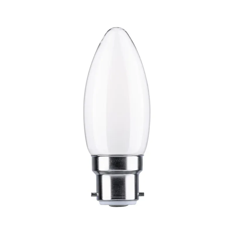 Paulmann LED Kerze B22d 230V 470lm 4,7W 4000K Opal