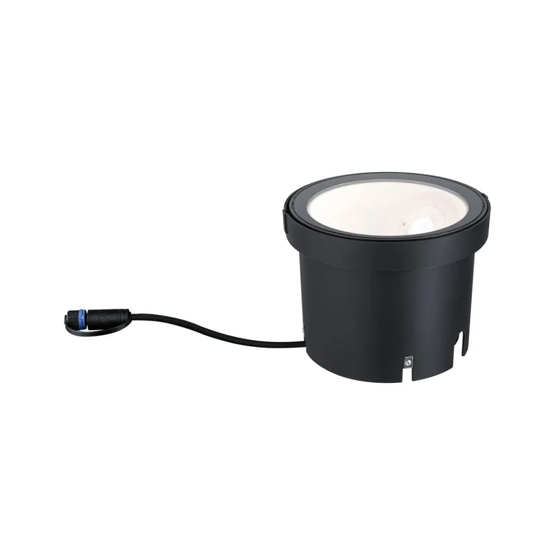 Paulmann Plug & Shine LED Wandfluter Ocos IP67 3000K 6,1W Anthrazit