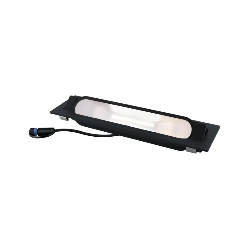Paulmann Plug & Shine LED Wandfluter Flotas IP67 3000K 6,1W Anthrazit