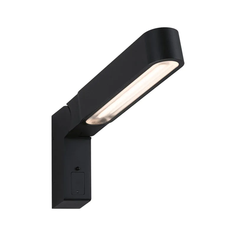 Paulmann House LED Außenwandleuchte Ito Vertikale Ausrichtung Bewegungsmelder IP44 47x301mm 3000K 6W 450lm 230V 65° Anthrazit Metall,Kunststoff