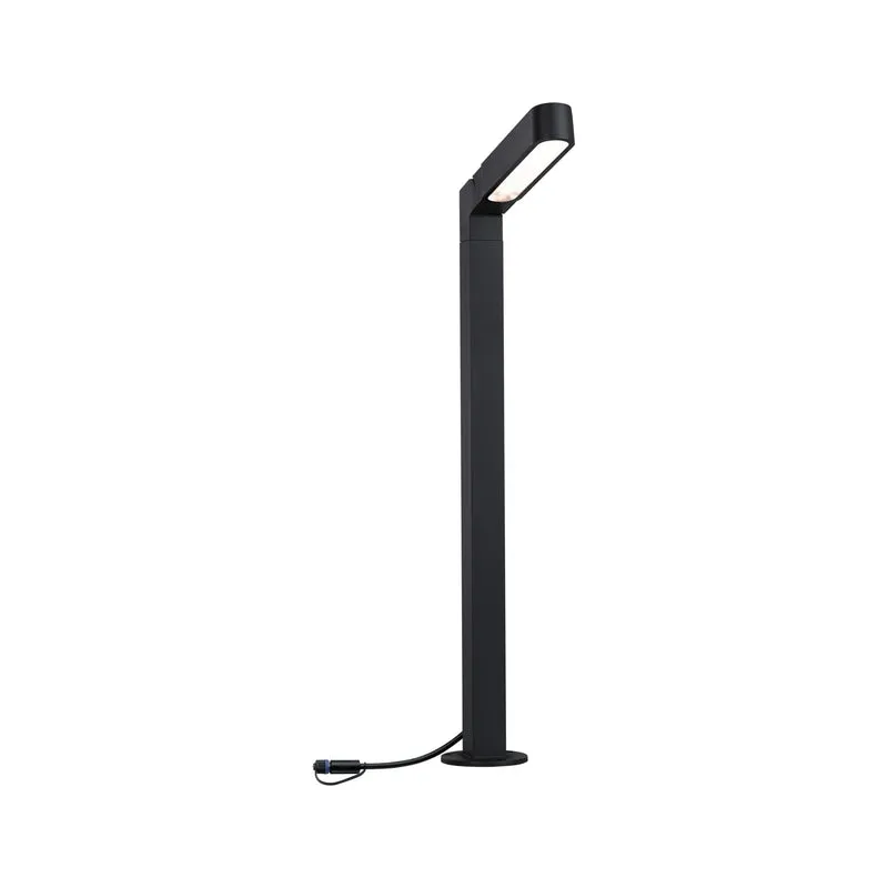 Paulmann Plug & Shine LED Pollerleuchte Ito Vertikale Ausrichtung IP65 3000K 6W Anthrazit