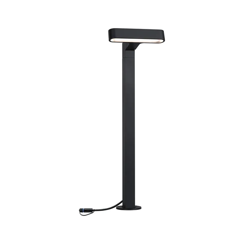 Paulmann Plug & Shine LED Pollerleuchte Ito Horizontale Ausrichtung IP65 3000K 6W Anthrazit