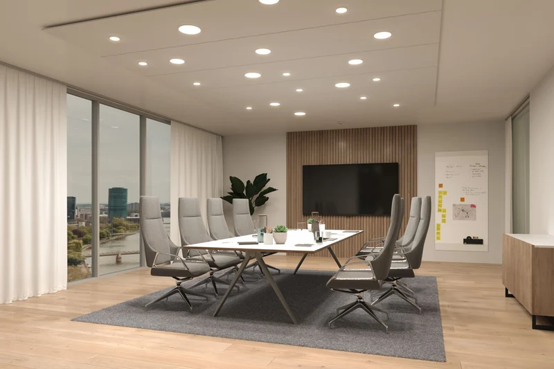 Paulmann VariFit LED Einbaupanel Veluna Edge IP44 rund 200mm 1500lm 3000K Weiß dimmbar