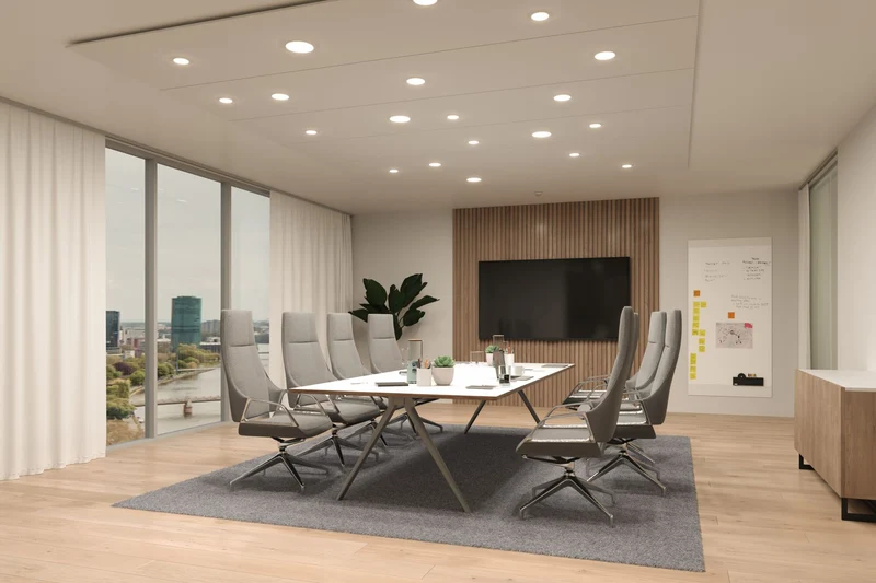 Paulmann VariFit LED Einbaupanel Veluna Edge IP44 rund 90mm 450lm 3000K Weiß