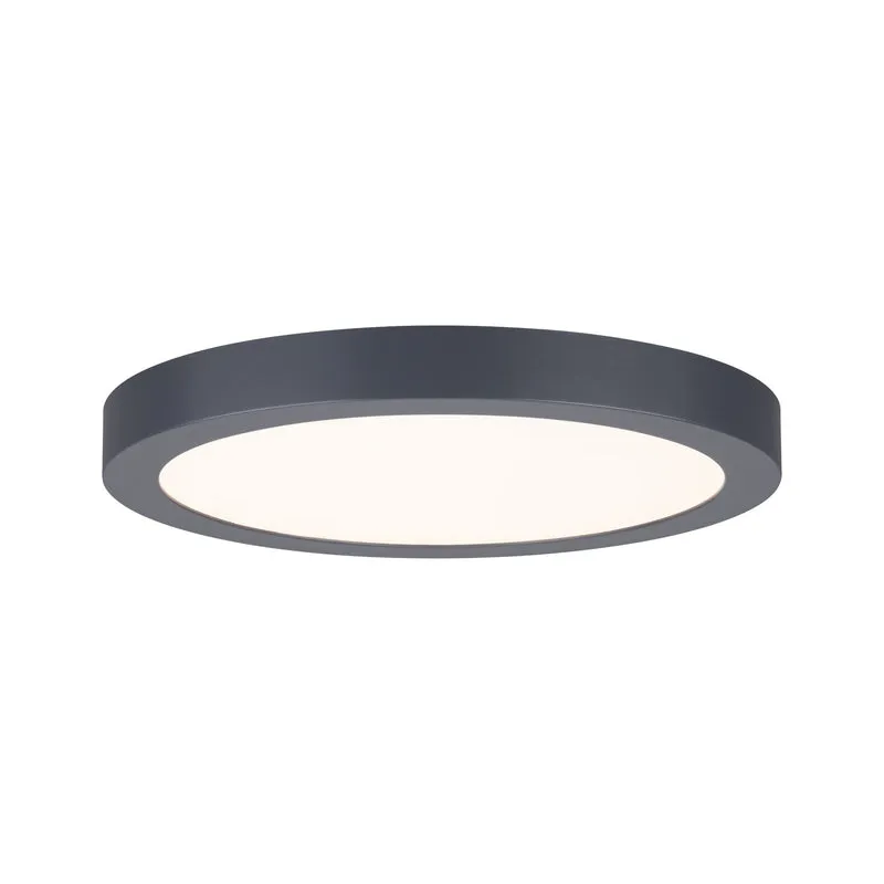 Paulmann LED Panel Abia rund 300mm 22W 2.700K Dunkelgrau