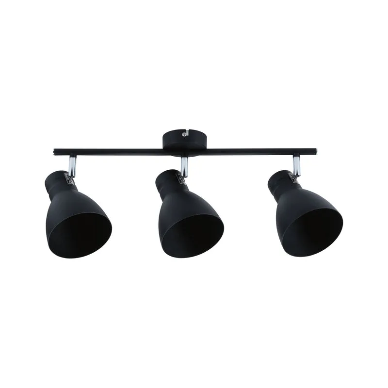 Paulmann Strahler Davy 3-flammig max. 3x20W Schwarz ohne Leuchtmittel
