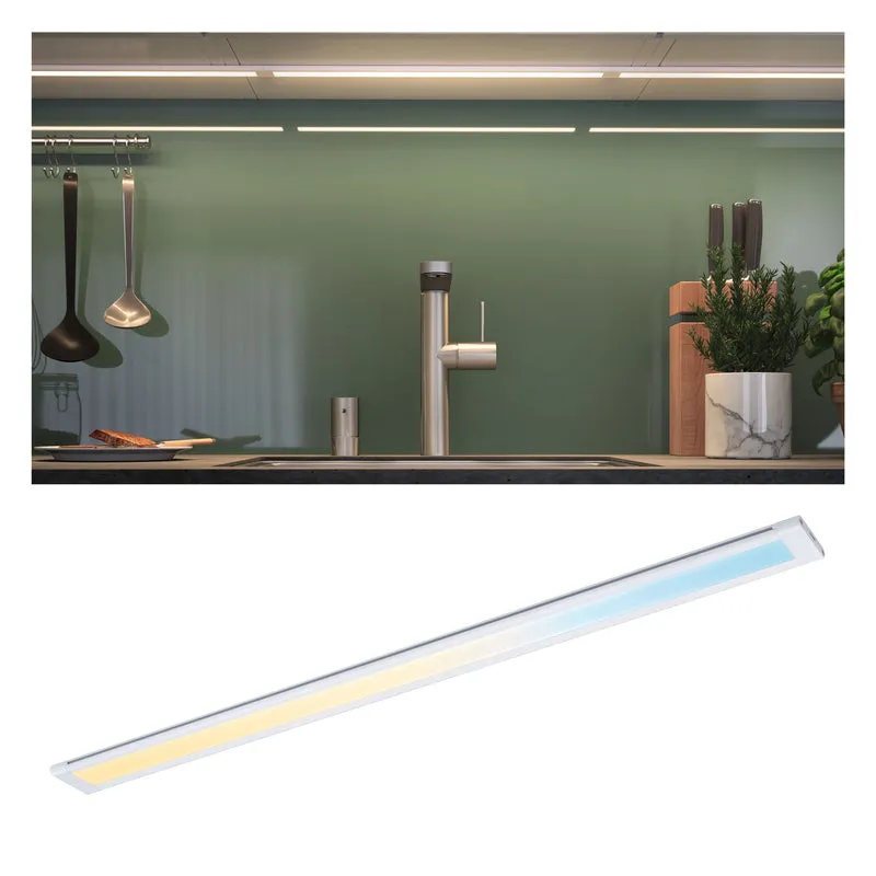 Paulmann Clever Connect Spot Border 500mm 8W 2700-6500K 12V Weiß matt/Alu