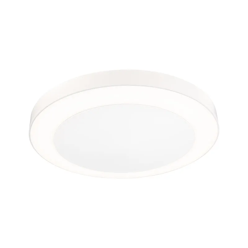 Paulmann LED Deckenaufbauleuchte Circula mit Dämmerungssensor und Bewegungsmelder IP44 rund 320mm 3000K 14W 1800lm 230V Beige Kunststoff