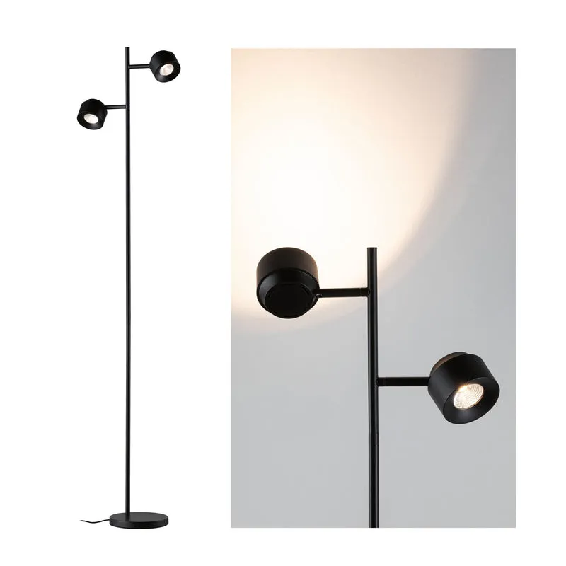 Paulmann LED Stehleuchte Puric Pane 2700K 2x300lm 2x3W Schwarz